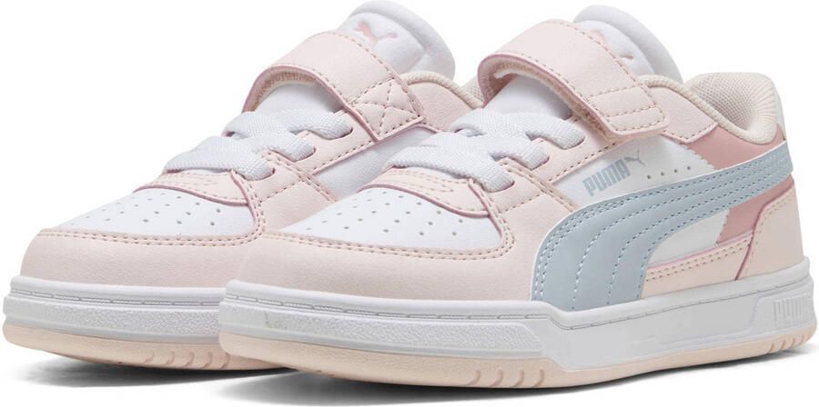 Puma Caven III Block mesh sneakers lichtroze lichtblauw wit - Foto 3