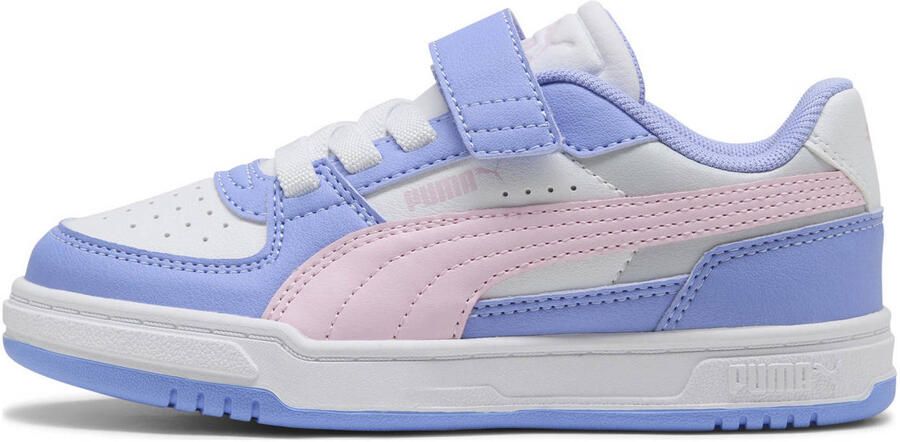 PUMA Caven III Block sneakers blauw roze Uitneembare zool