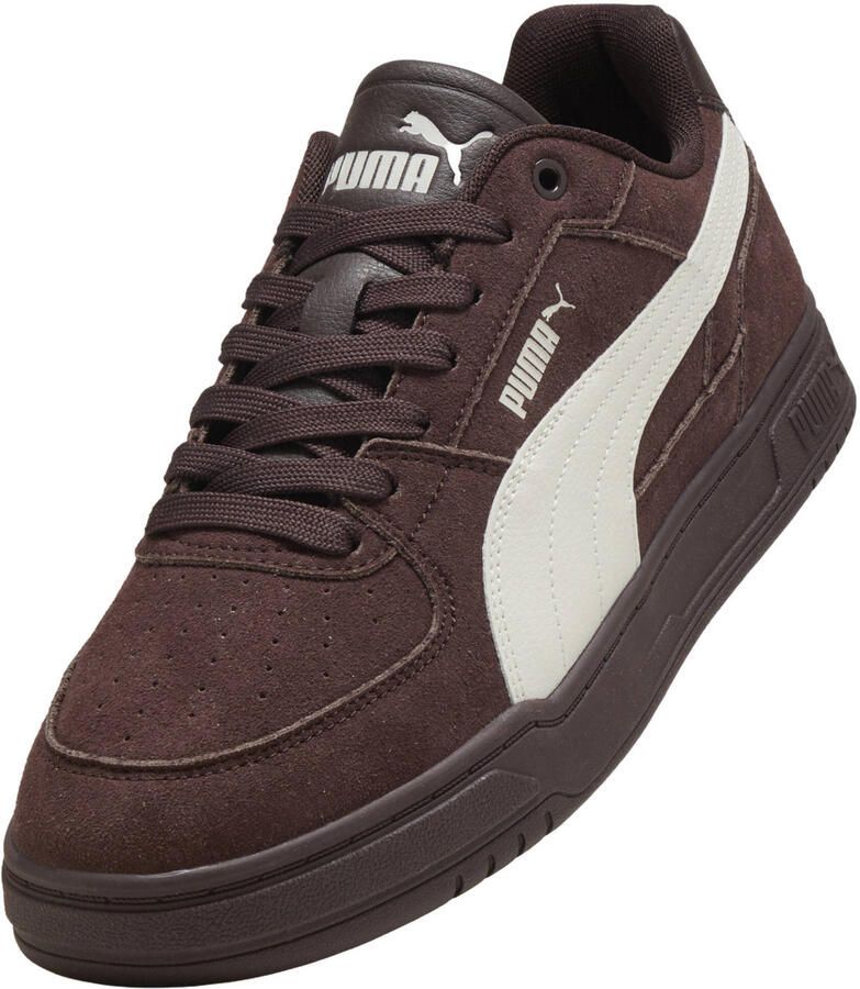 Puma Caven III Block suède sneakers donkerbruin ecru - Foto 3