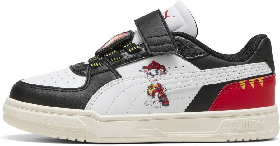 Puma Caven III Paw Patrol sneakers wit zwart rood