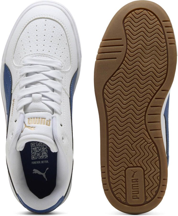 PUMA Caven III Jr. jongens sneaker Wit blauw - Foto 3