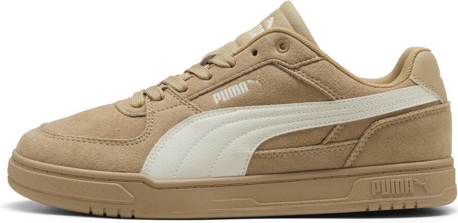 Puma Caven III suede sneakers camel ecru