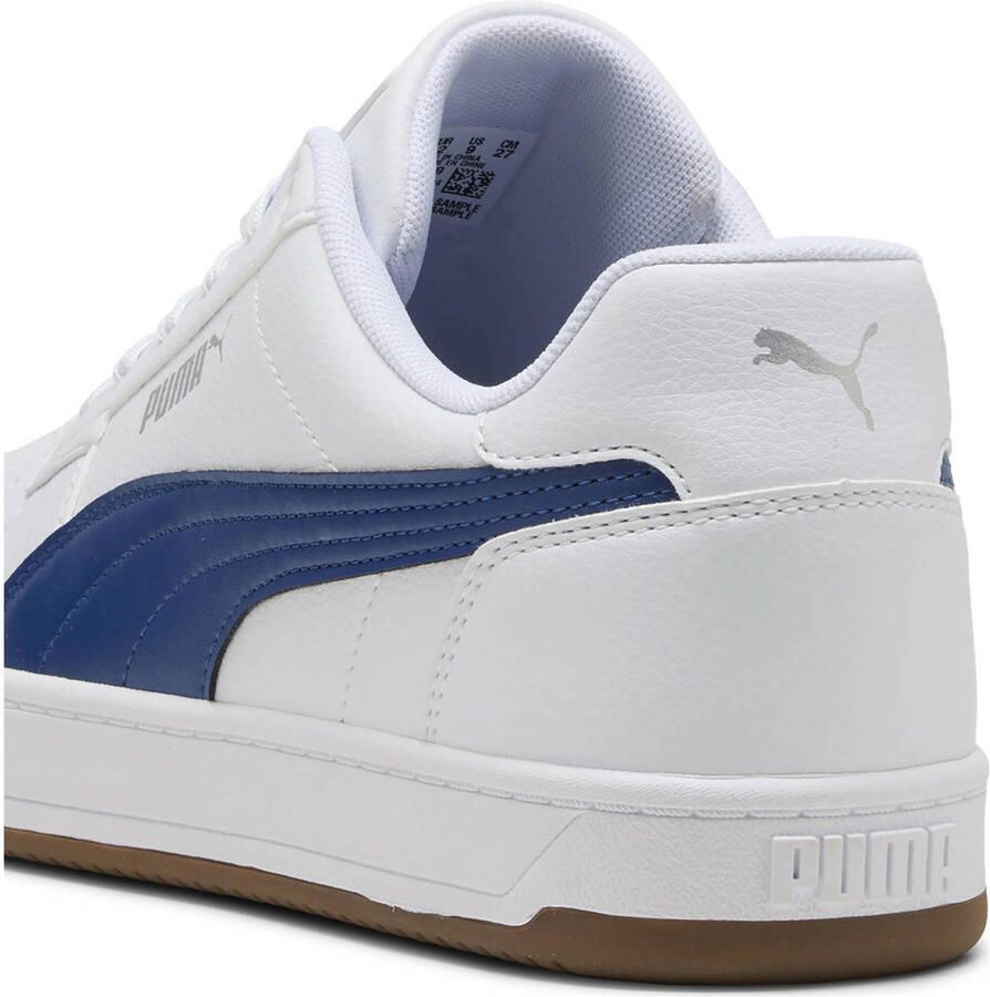 Puma Caven sneakers wit kobaltblauw