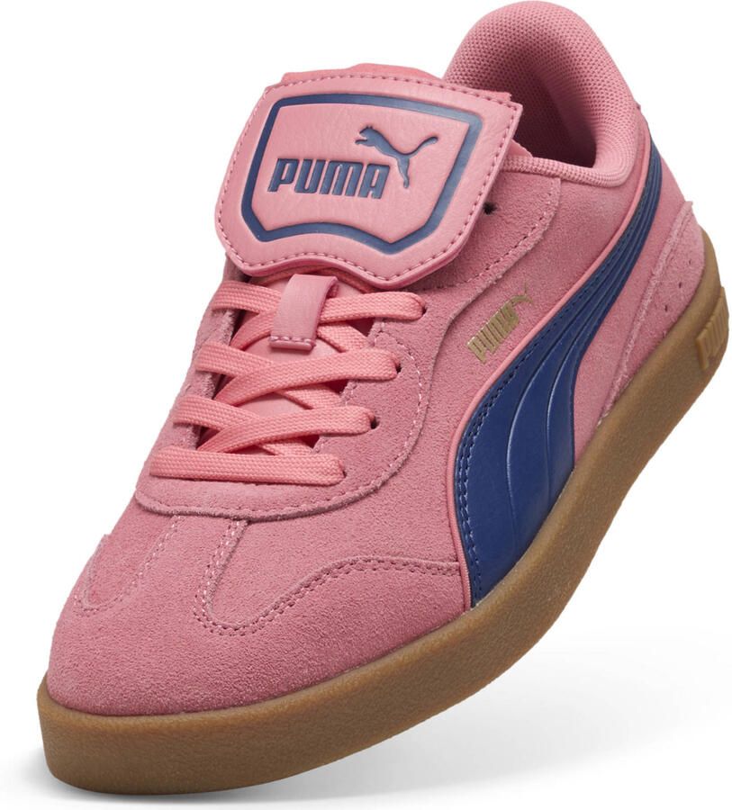 Puma Club Azura SD suèdelook sneakers roze kobaltblauw - Foto 2