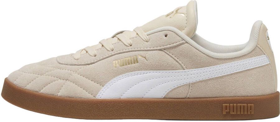Puma Club II Era suèdelook sneakers ecru wit