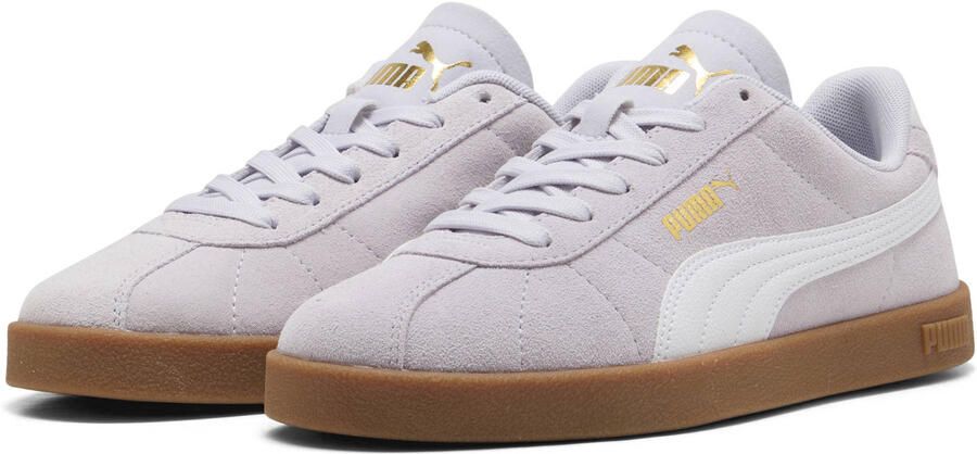 Puma Sneaker van leer met logodetails model 'Club II' - Foto 3