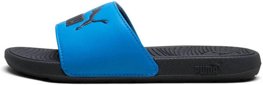 Puma Cool Cat 2.0 junior badslippers kobaltblauw zwart - Foto 2