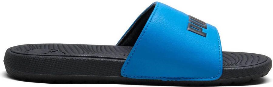 Puma Cool Cat 2.0 junior badslippers kobaltblauw zwart - Foto 3
