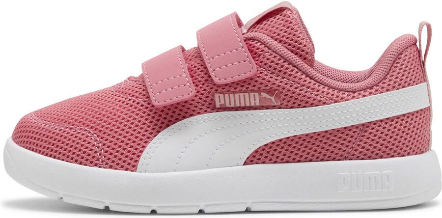 Puma Courtflex V3 Mesh sneakers roze wit