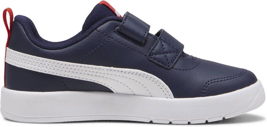 Puma Courtflex V3 sneakers donkerblauw wit - Foto 3
