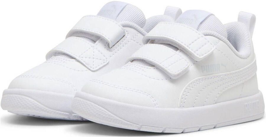 Puma Courtflex V3 V Inf sneakers wit zilver - Foto 5