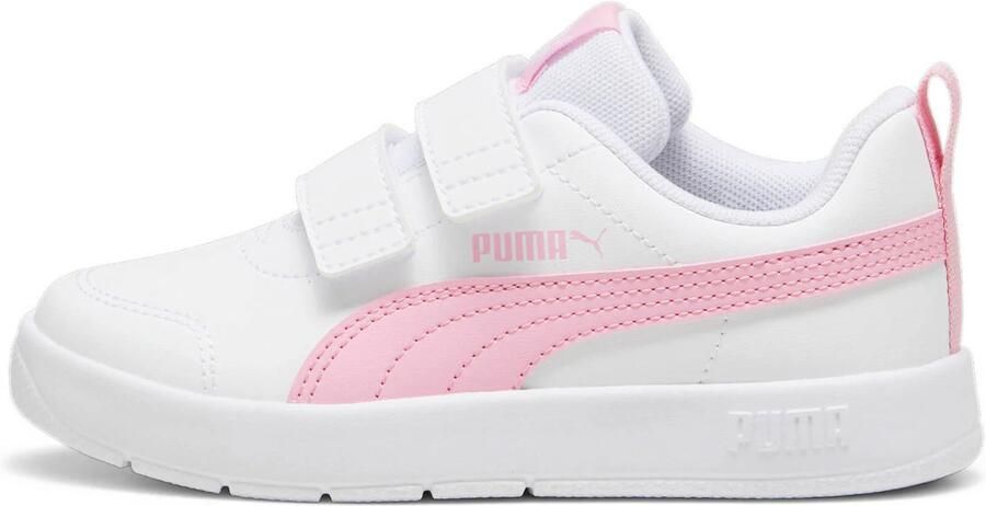 PUMA Courtflex V3 V Ps Schoenen Wit Roze