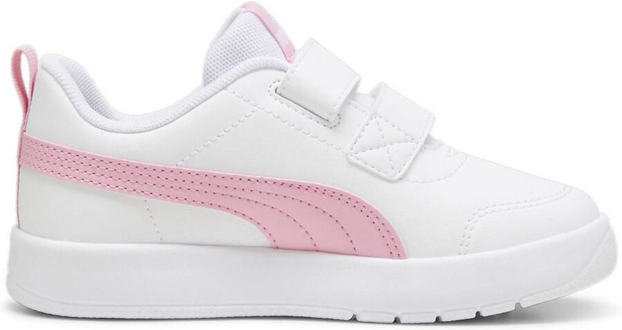PUMA Courtflex V3 V Ps Schoenen Wit Roze - Foto 3