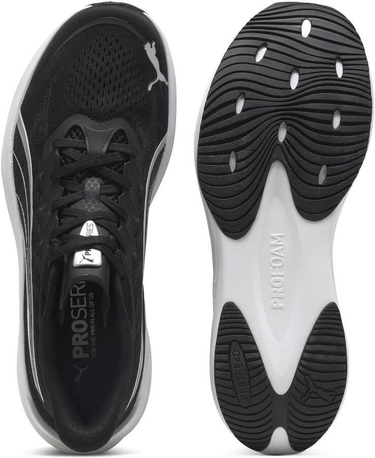 PUMA Darter Pro 2 Unisex Sportschoenen Black- Silver- White - Foto 2