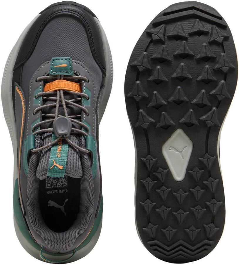 Puma Evolve 2.0 Trail sneakers grijsbruin oranje - Foto 3