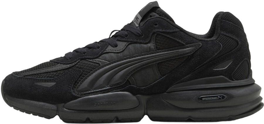 Puma Fade mesh sneakers zwart antraciet