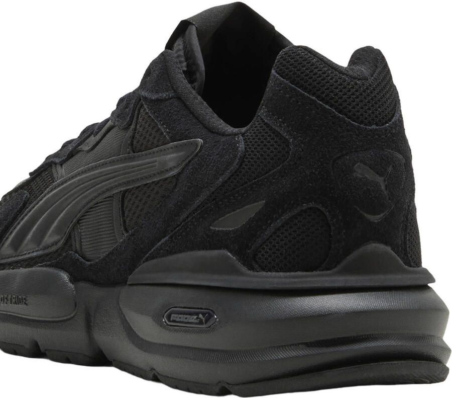 Puma Fade mesh sneakers zwart antraciet - Foto 2