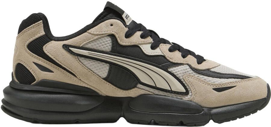 Puma Fade mesh sneakers zwart ecru - Foto 3
