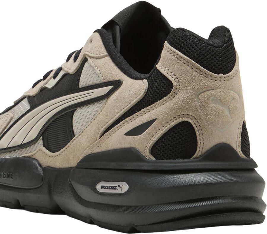 Puma Fade mesh sneakers zwart ecru - Foto 2