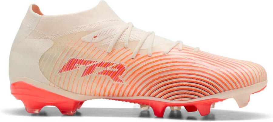 PUMA FUTURE 9 MATCH FG AG Unisex Sportschoenen Sugared Almond- White-Ultra Red- Black