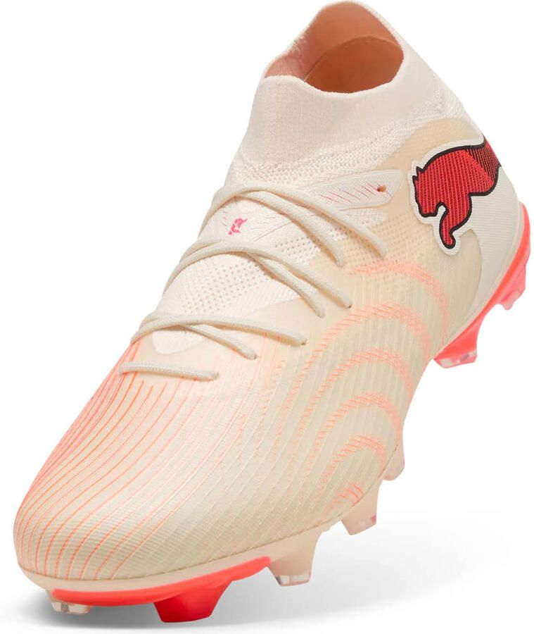 PUMA FUTURE 9 MATCH FG AG Unisex Sportschoenen Sugared Almond- White-Ultra Red- Black - Foto 3