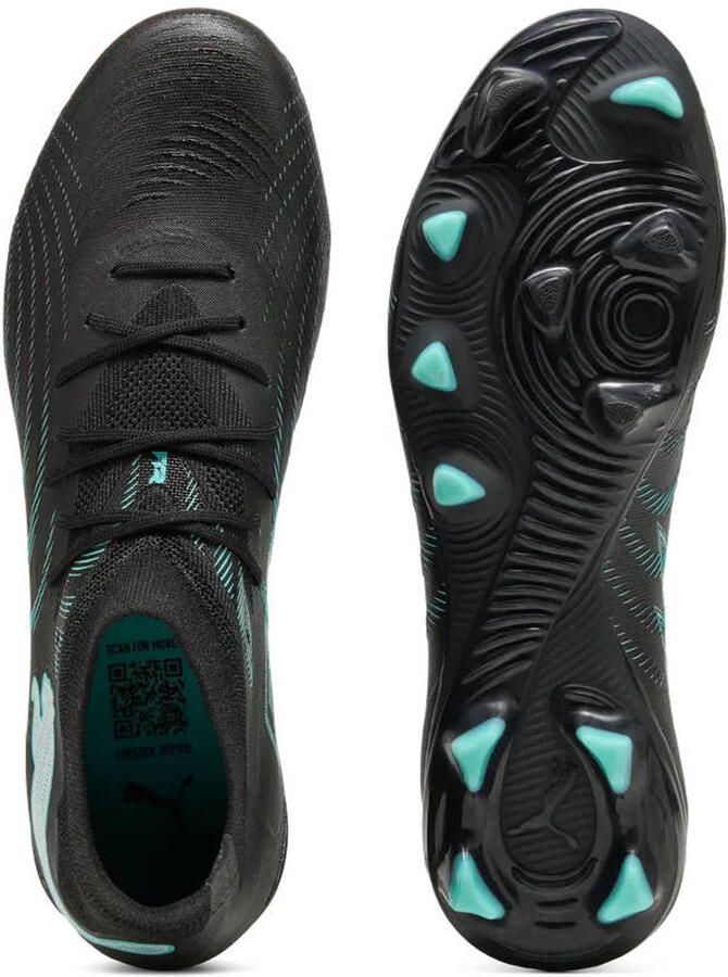 PUMA FUTURE 9 MATCH FG AG Unisex Sportschoenen Black-Intense Mint- White - Foto 3