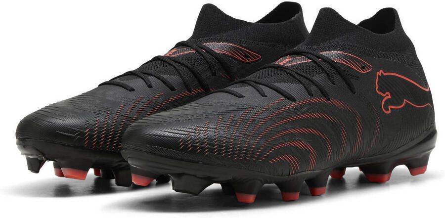 PUMA FUTURE 9 MATCH FG AG Unisex Sportschoenen Black-Glowing Red-Strong Gray - Foto 3