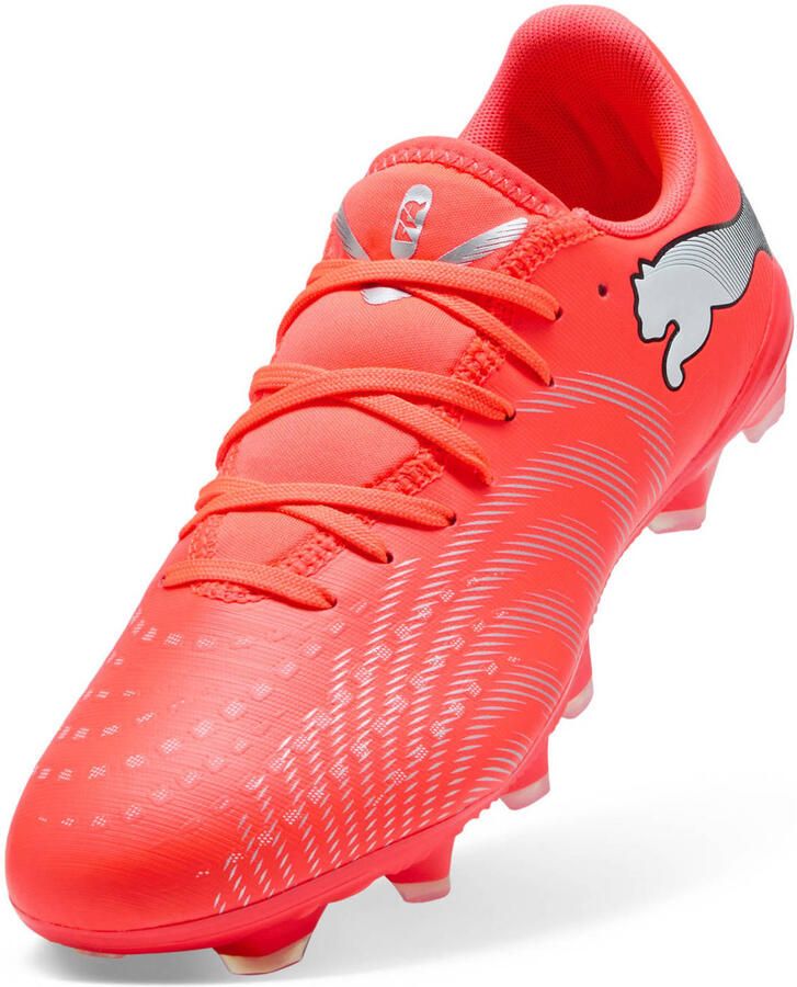 PUMA Future 9 Play Fg ag Voetbalschoenen Voor Dames Rood Oranje - Foto 2