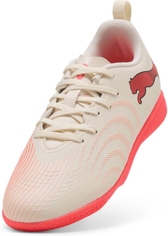 Puma Future 9 Play junior imitatieleren voetbalschoenen beige rood - Foto 2