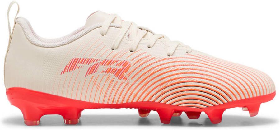 Puma Future 9 Play junior imitatieleren voetbalschoenen beige rood - Foto 3
