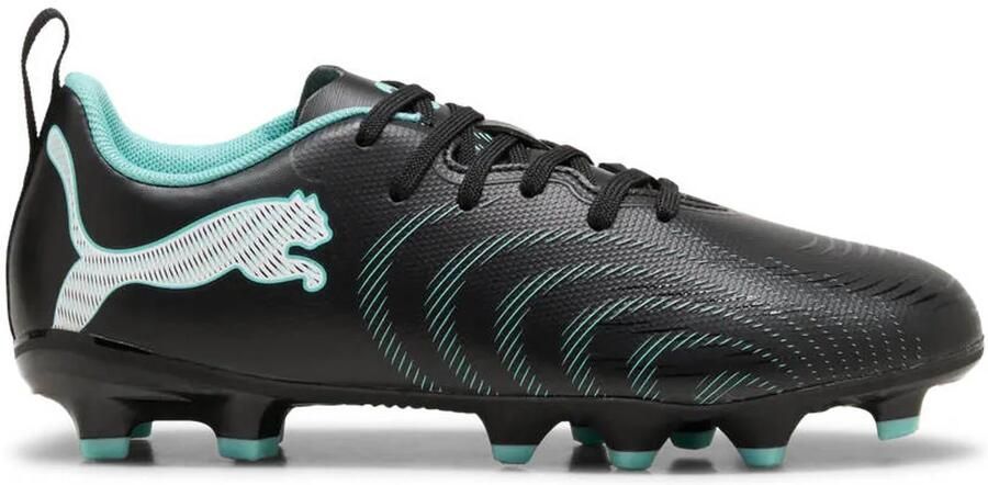 PUMA FUTURE 9 PLAY FG AG Jr Unisex Sportschoenen Black-Intense Mint- White - Foto 3