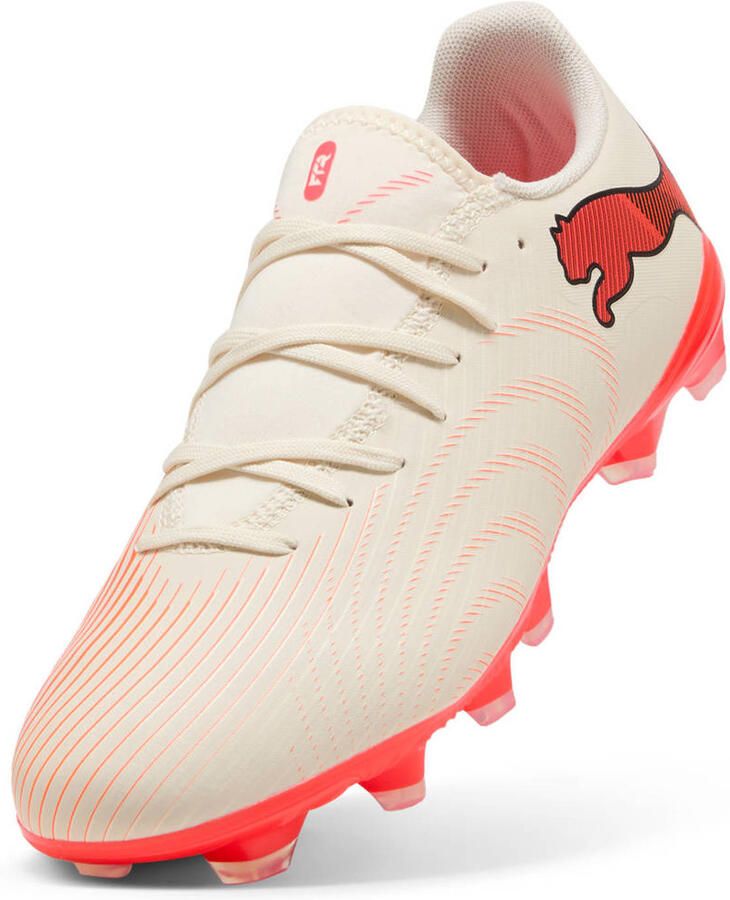 PUMA FUTURE 9 PLAY FG AG Unisex Sportschoenen Sugared Almond- White-Ultra Red- Black - Foto 2