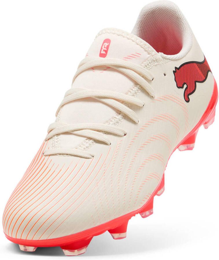 Puma Future 9 Play senior imitatieleren voetbalschoenen beige rood - Foto 3