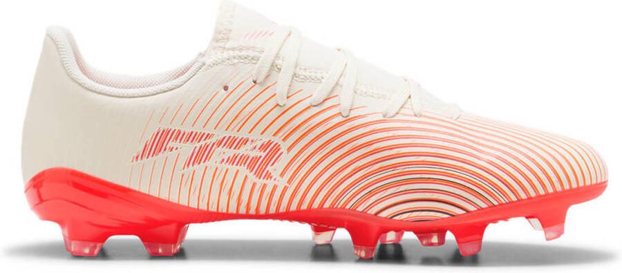 PUMA FUTURE 9 PLAY FG AG Wn's Dames Sportschoenen Sugared Almond- White-Ultra Red- Black - Foto 3