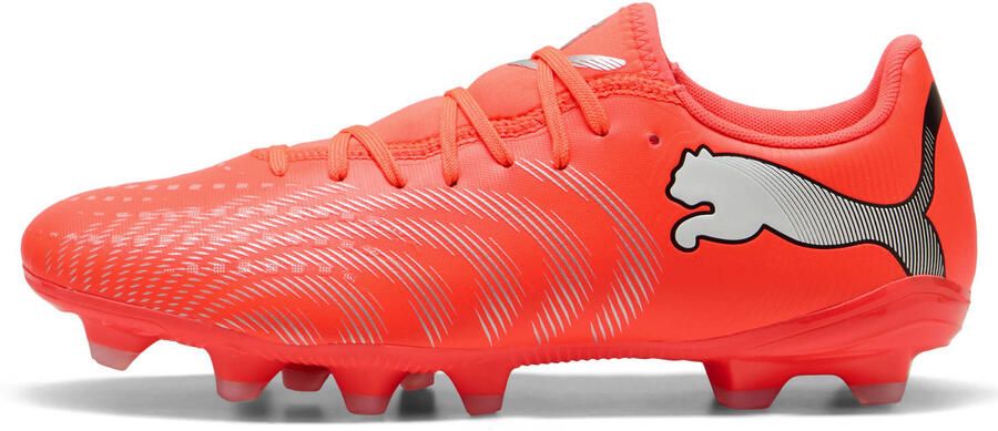 PUMA FUTURE 9 PLAY FG AG Unisex Sportschoenen Glowing Red- White- Black- Silver