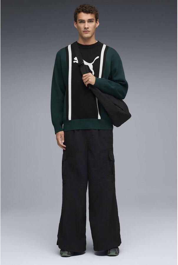 Puma Inhale Mesh sneakers zwart geel - Foto 3