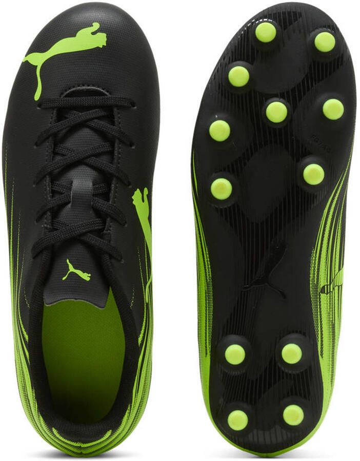 Puma junior imitatieleren voetbalschoenen zwart geel - Foto 3