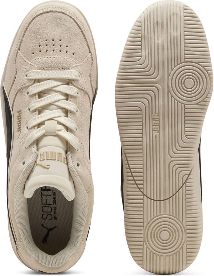 Puma K-Moda suede sneakers ecru zwart - Foto 3