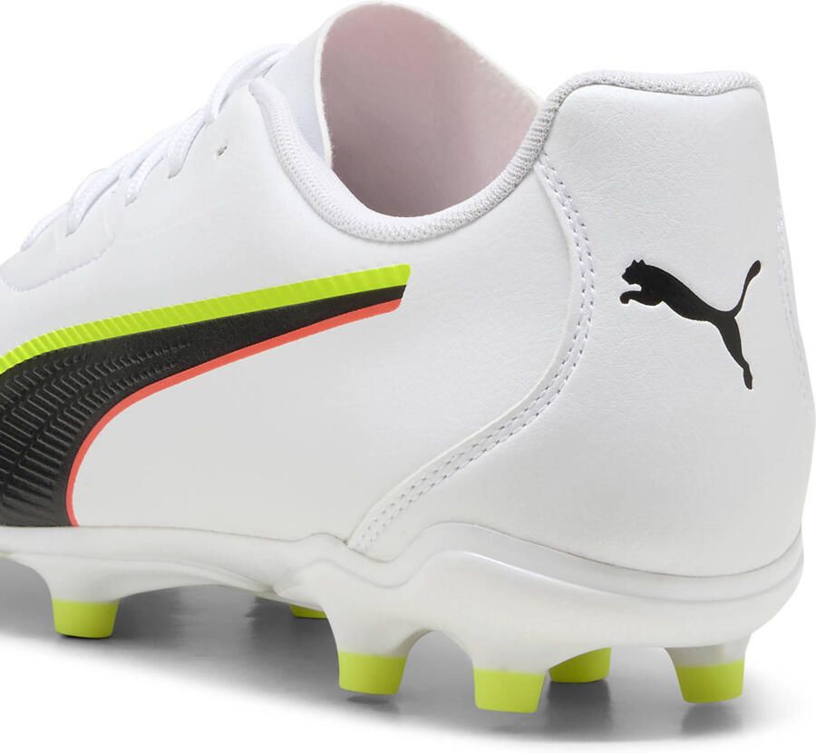 PUMA Voetbalschoen 'KING 20 PLAY' geel rood zwart wit - Foto 2