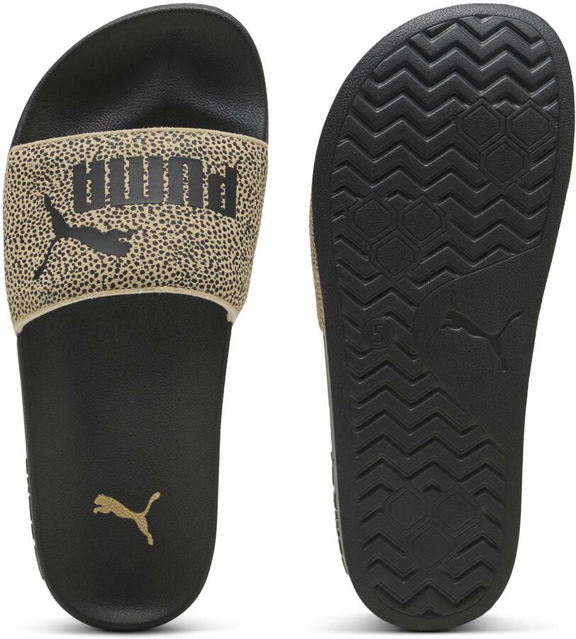 PUMA Leadcat 2.0 Topcat Dames Slippers Toasted Almond- Black