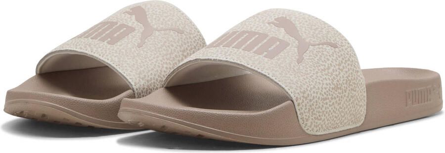 Puma Leadcat 2.0 Topcat leren slippers met stippen beige ecru - Foto 2