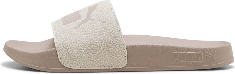 Puma Leadcat 2.0 Topcat leren slippers met stippen beige ecru - Foto 3