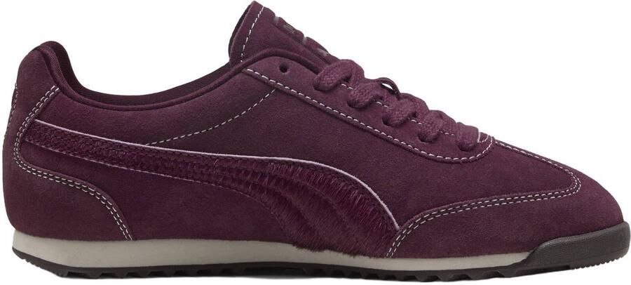 Puma leren sneakers paars - Foto 3
