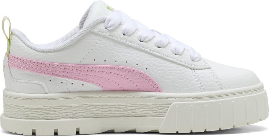 Puma Mayze leren sneakers wit lichtroze - Foto 2