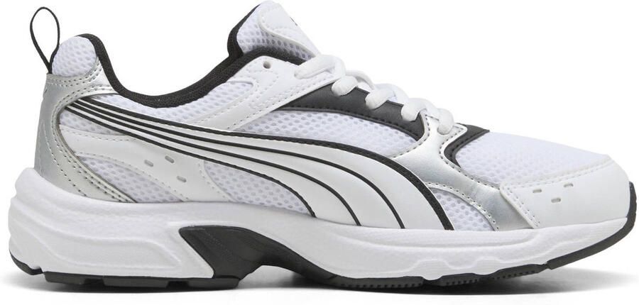 PUMA Milenio Tech LT Jr Unisex Sneakers White- Black - Foto 3