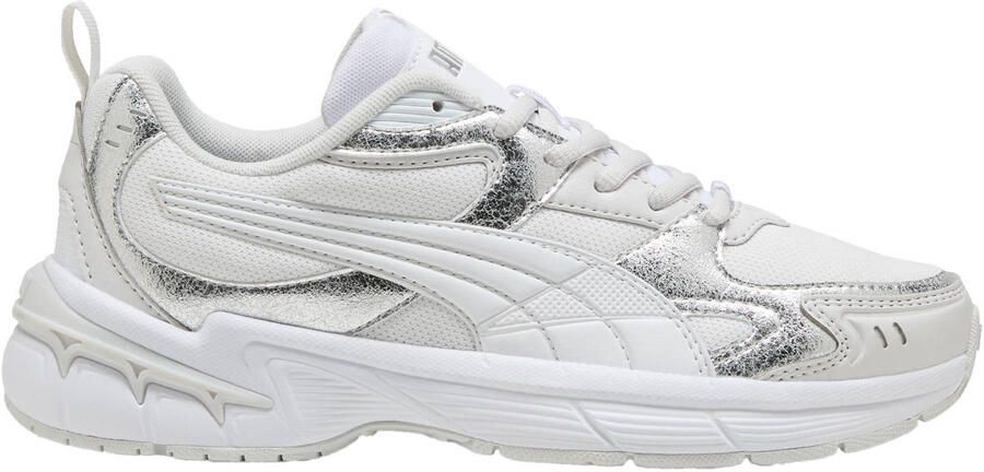 Puma Milenio Tech 2000 mesh sneakers wit zilver