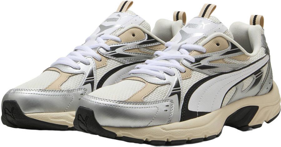 PUMA Milenio Tech sportschoenen unisex 402623 03 beige zilver - Foto 3