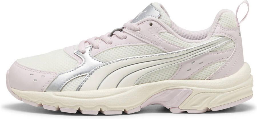 PUMA Milenio Tech LT Jr Unisex Sneakers Warm White-Powder Pink
