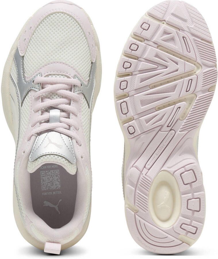 PUMA Milenio Tech LT Jr Unisex Sneakers Warm White-Powder Pink - Foto 3