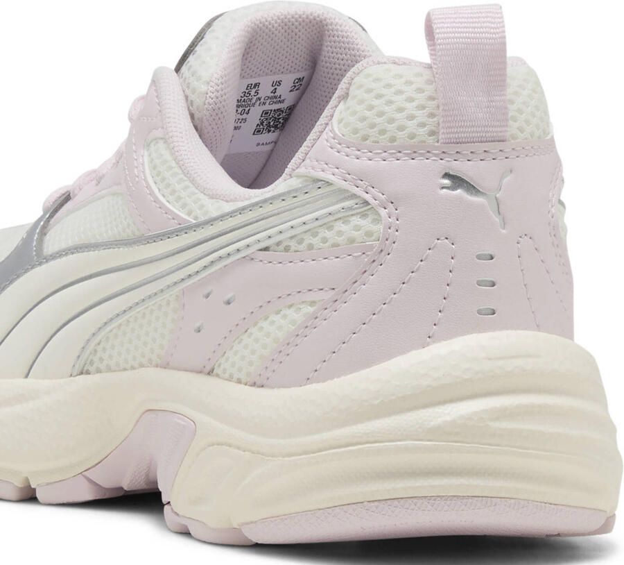 PUMA Milenio Tech LT Jr Unisex Sneakers Warm White-Powder Pink - Foto 2